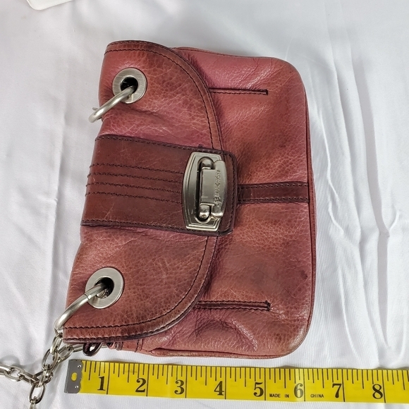 B Makowsky  Leather Crossbody Handbag - Picture 11 of 11